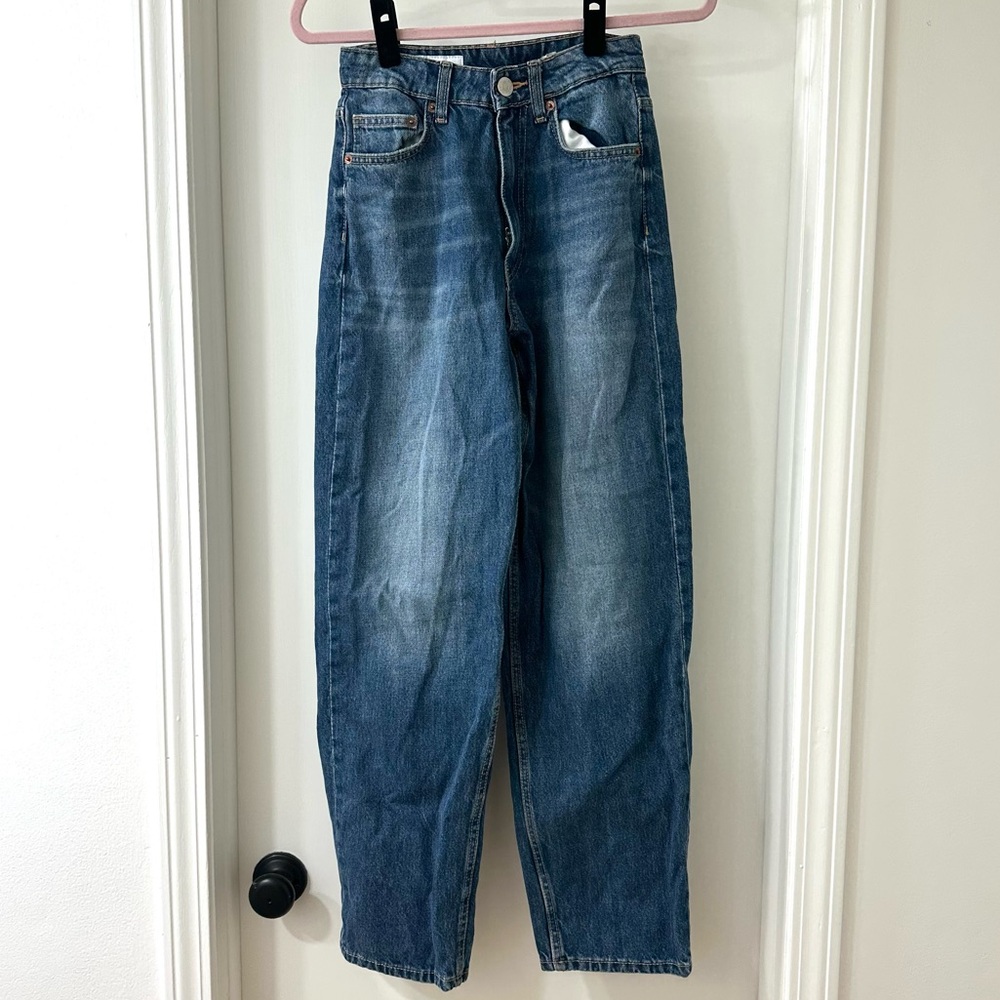 Zara Women’s Wide Leg Jeans, Size 0